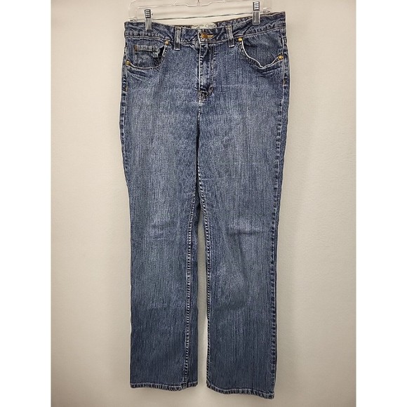 Canyon River Blues Womens Jeans Blue 12 Short Denim Stretch Classic Fit Straight - Picture 1 of 16